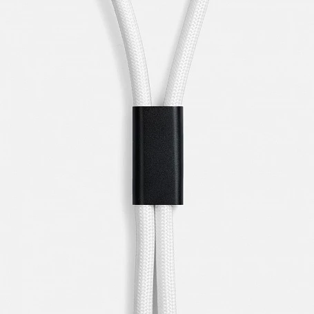 Кабель-ланьярд energyFlex Power Delivery 60 Вт, белый
