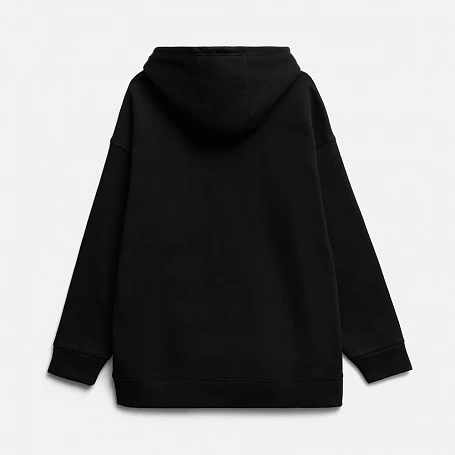 Худи оверсайз унисекс Snuggie, черное