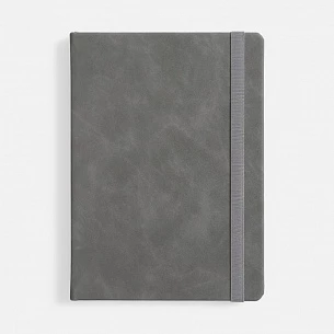 Ежедневник Urban Hard, недатированный, серый