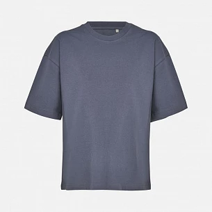 Футболка оверсайз женская Boxy Women, темно-серая (графит)