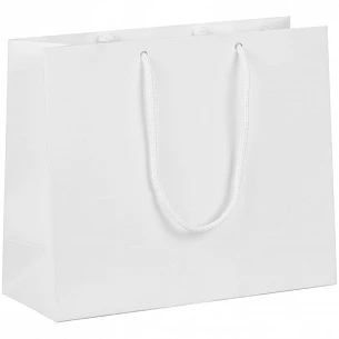 Пакет бумажный с ламинацией Lami Tote S, белый