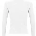 Рубашка поло женская с длинным рукавом Podium 210 белая