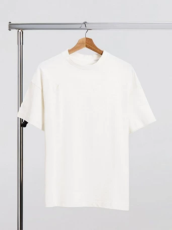 Футболка оверсайз унисекс Sinkopa, молочно-белая