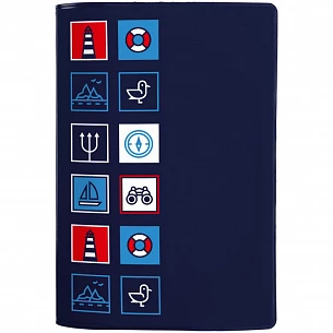 Обложка для паспорта Industry, ver.2, морская