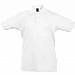 Рубашка поло детская Summer II Kids 170, белая