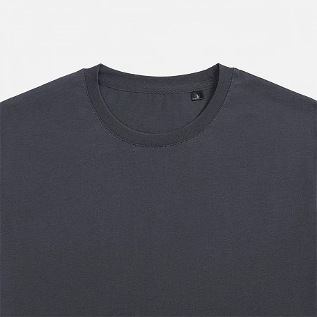 Футболка унисекс T-Bolka 200, темно-серая (графит)