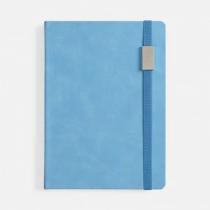 Ежедневник Urban Metal, недатированный, голубой