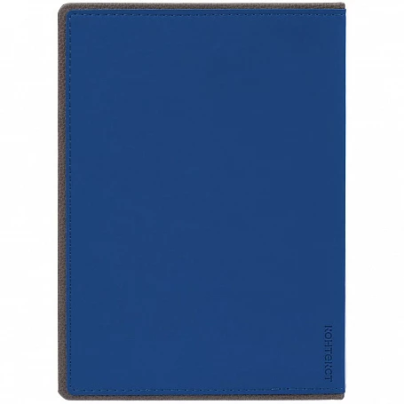 Ежедневник Frame, недатированный,синий с серым