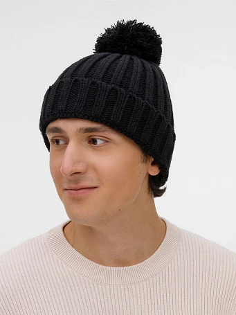 Шапка HappyGo, черная