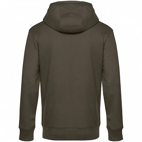 Толстовка с капюшоном унисекс King, хаки