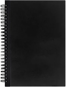 Ежедневник Notera Maxi, недатированный, черный