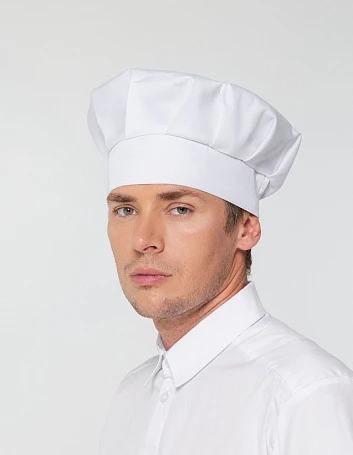 Колпак поварской Cookery, белый