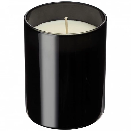 Ароматическая свеча Flikka, сандал и амбра, черная