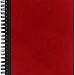 Ежедневник Notera Maxi, недатированный, красный