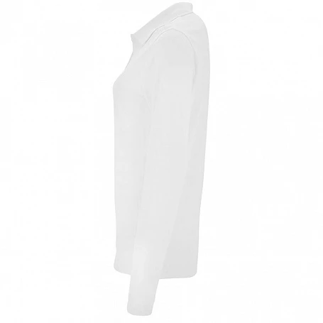 Рубашка поло женская с длинным рукавом Perfect LSL Women, белая