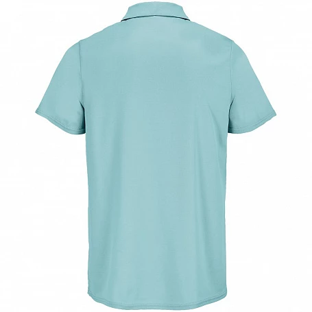 Рубашка поло унисекс Pitcher, голубая (морская волна)