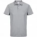 Рубашка поло унисекс Pitcher, серая