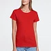 Футболка женская T-bolka Lady, красная