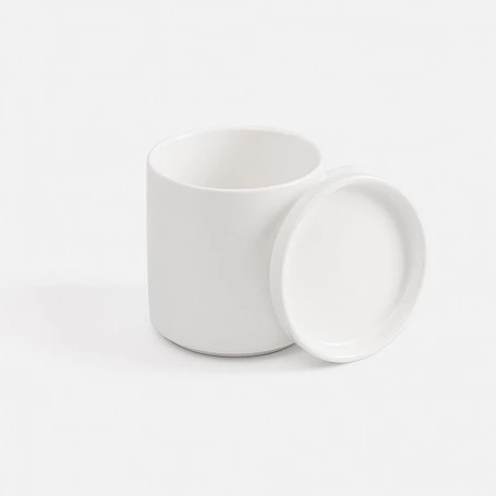 Беспроводное зарядное устройство с подогревом кружки Hot Task, белое