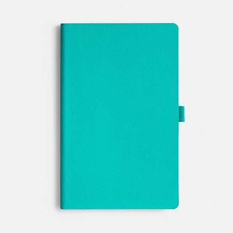 Ежедневник Lungo, недатированный, бирюзовый