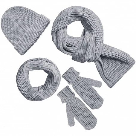 Шапка Nordkyn, светло-серый меланж