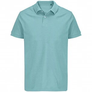 Рубашка поло женская Pacific Women, голубая (морская волна)