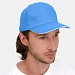 Бейсболка Classic 2.0, синяя с белым кантом