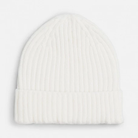 Шапка Laconi, молочно-белая