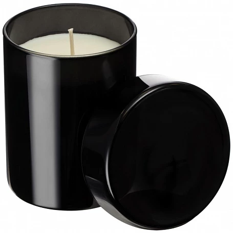 Ароматическая свеча Flikka, сандал и амбра, черная