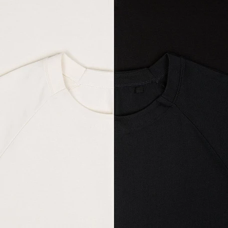 Футболка оверсайз унисекс Avenu, молочно-белая