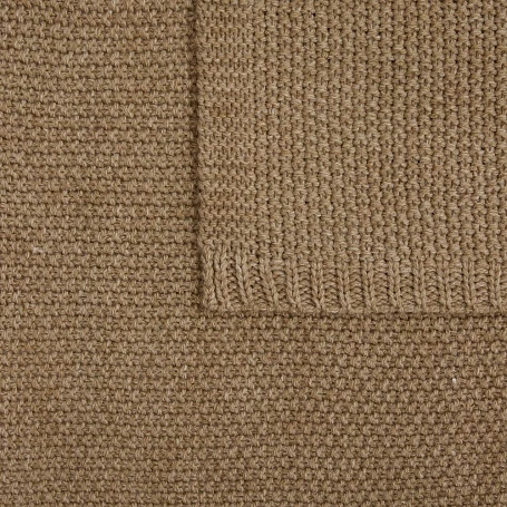 Плед Longview, коричнево-бежевый меланж