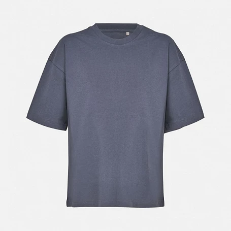 Футболка оверсайз женская Boxy Women, темно-серая (графит)