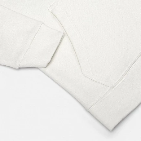 Худи оверсайз унисекс Snuggie, молочно-белое