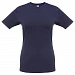 Футболка женская T-bolka Stretch Lady, кобальт (темно-синяя)