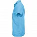 Рубашка поло унисекс Pitcher, ярко-бирюзовая