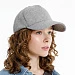 Бейсболка Woolridge, серый меланж