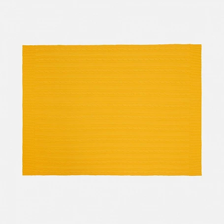 Плед Remitti, желтый