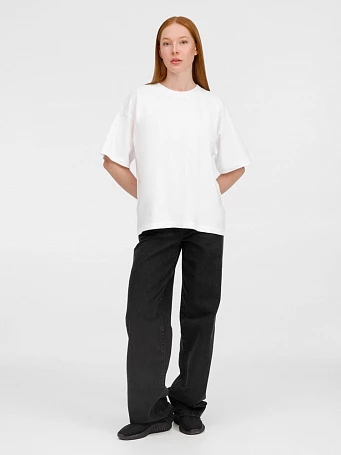 Футболка оверсайз унисекс Legacy, светло-бежевая (неокрашенная)