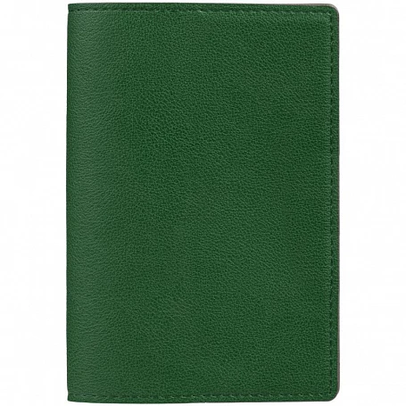 Обложка для паспорта Petrus, зеленая