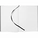 Ежедневник Flat Maxi, недатированный, черный