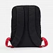 Рюкзак B2, черный с красными стропами