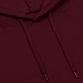 Толстовка с капюшоном Snake II бордовая