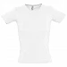 Футболка женская Lady 220 с V-образным вырезом, белая