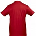 Футболка мужская с контрастной отделкой Madison 170, красный/белый