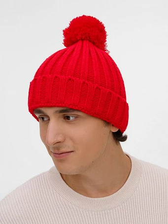 Шапка HappyGo, красная