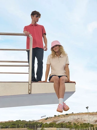 Рубашка поло женская Pacific Women, серая