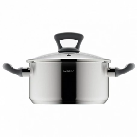 Кастрюля со стеклянной крышкой Vikki