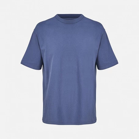 Футболка оверсайз мужская Boxy Men, синяя (джинс)