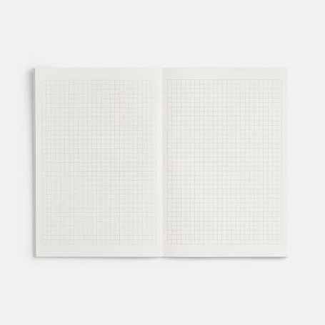 Блокнот Marco в клетку, белый