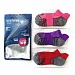 Набор из 3 пар спортивных женских носков Monterno Sport, красный фиолетовый и розовый